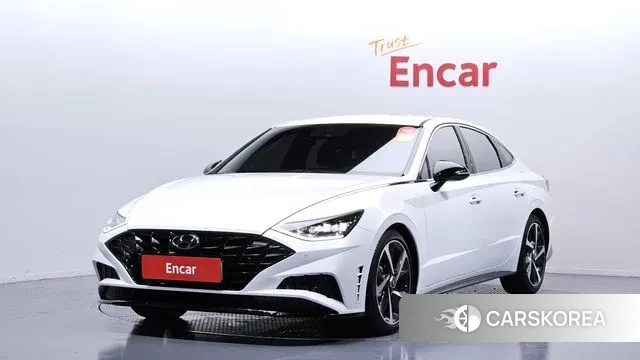 Hyundai Sonata (DN8) 2021 Белый из Кореи