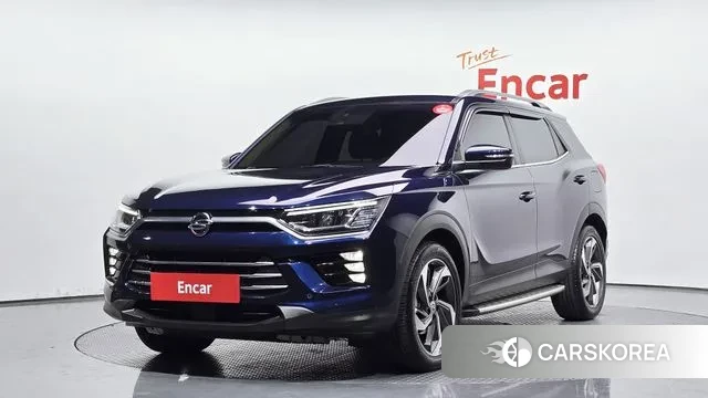 Ssangyong Beautiful Korando 2020 Синий из Кореи