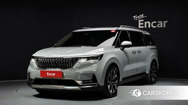 Kia Carnival 4th generation 2023 Серебристо-серый из Кореи