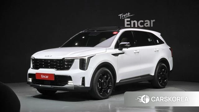 Kia The New Sorento 4th Generation 2023 Белый из Кореи
