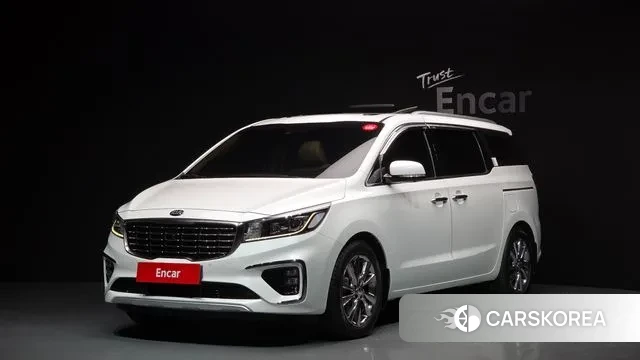 Kia The New Carnival 2018 Белый из Кореи