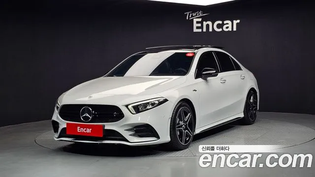 Mercedes-Benz A-Class W177 2022 Белый из Кореи