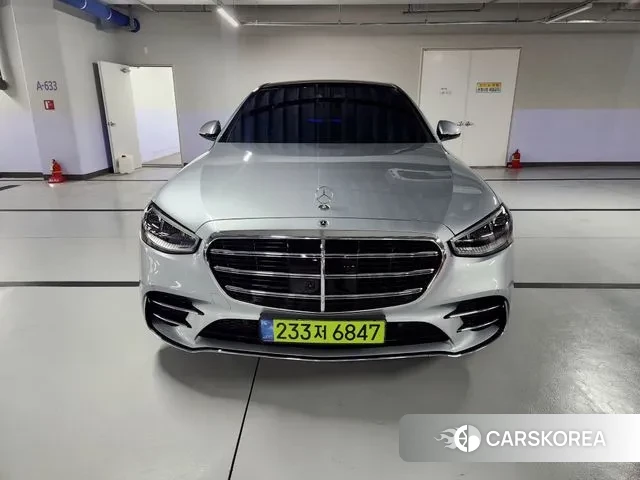 Mercedes-Benz S-Class W223 2024 Серебряный из Кореи