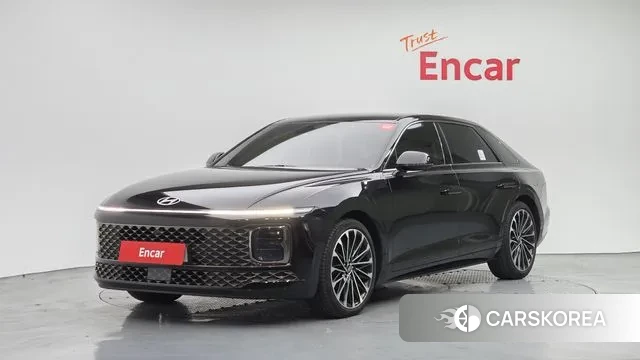 Hyundai Grandeur Hybrid (GN7) 2024 Черный из Кореи