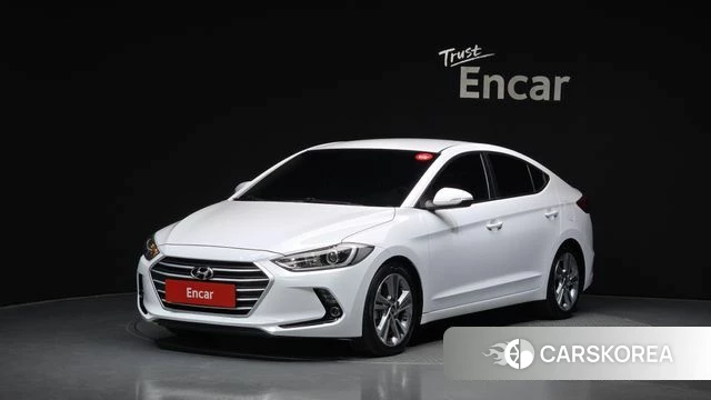 Hyundai Avante AD 2018 Белый из Кореи