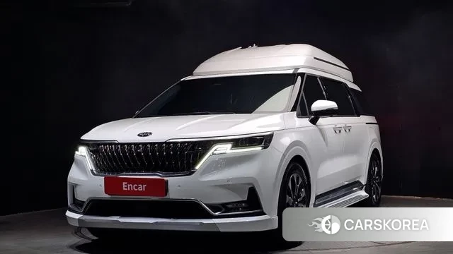 Kia Carnival 4th generation 2021 Белый из Кореи