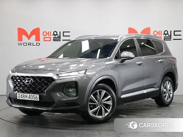 Hyundai Santa Fe TM 2019 Серый из Кореи