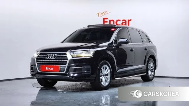 Audi Q7 (4M) 2019 Черный из Кореи