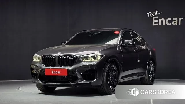 BMW X4M (G02) 2019 Черный из Кореи