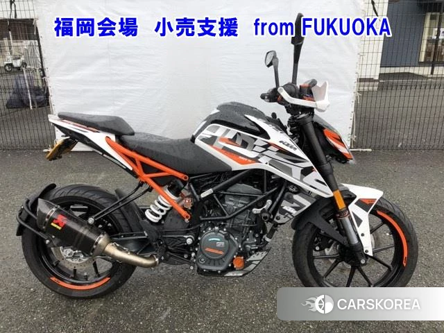 Проданный KTM 125 EXC 2018 из Японии, фото 2