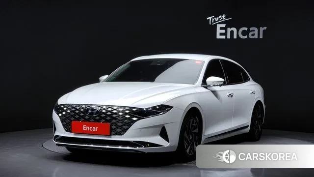 Hyundai The New Grandeur IG Hybrid 2020 Белый из Кореи