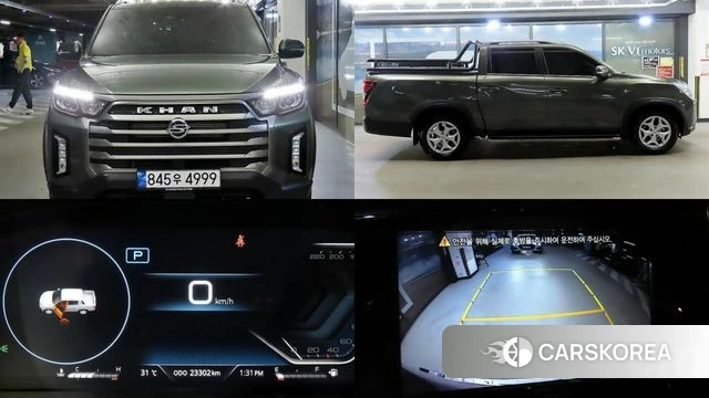 Ssangyong The New Rexton Sports Cannes 2022 Светло-зеленый из Кореи