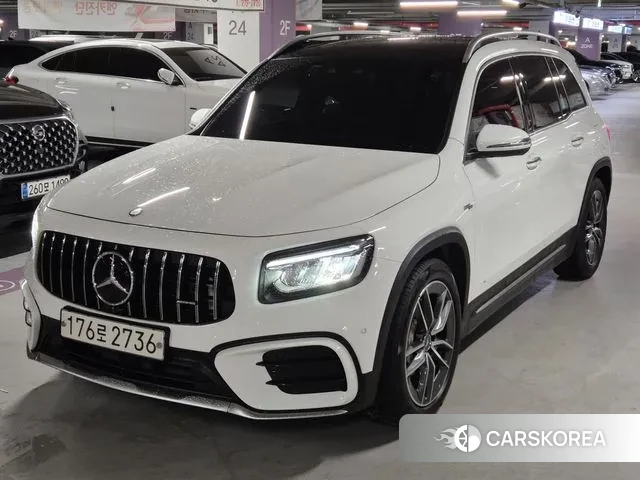 Mercedes-Benz GLB-Class X247 2024 Белый из Кореи