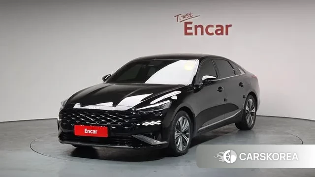 Kia K8 Hybrid 2023 Черный из Кореи