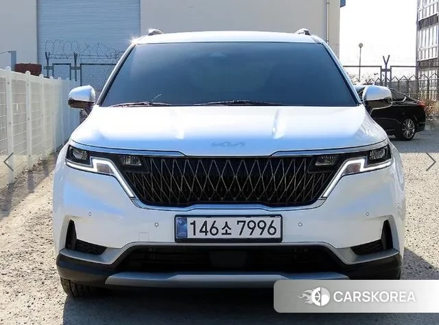 Kia Carnival 4th generation 2022 Белый из Кореи