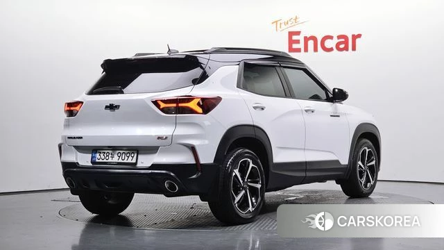 Chevrolet (GM Daewoo) Trailblazer 2022 Белый из Кореи