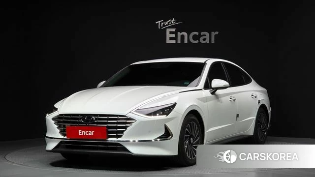 Hyundai Sonata Hybrid (DN8) 2020 Белый из Кореи