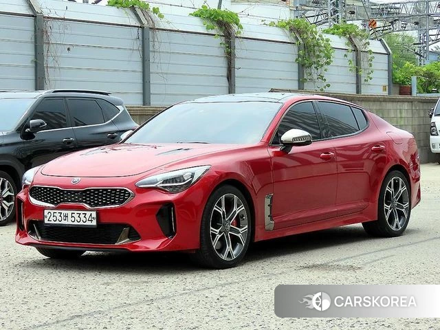 Kia Stinger 2018 Красный из Кореи