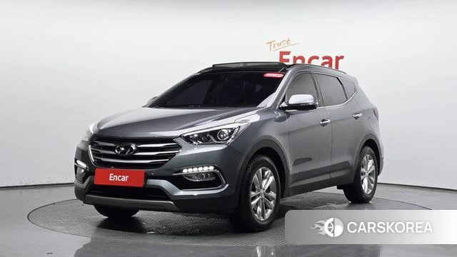 Hyundai Santa Fe The Prime 2018 Серый из Кореи