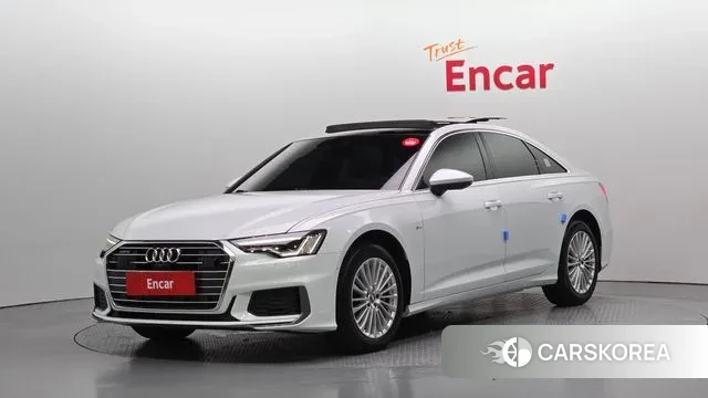 Audi A6 (C8) 2020 Белый из Кореи