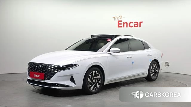 Hyundai The New Grandeur IG Hybrid 2022 Белый из Кореи