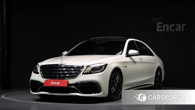 Mercedes-Benz S-Class W222 2020 Белый из Кореи