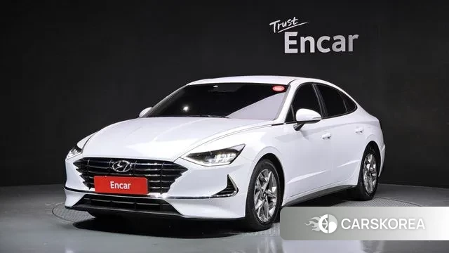 Hyundai Sonata (DN8) 2021 Белый из Кореи