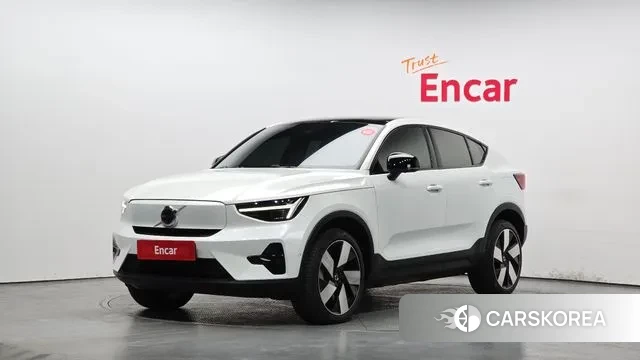 Volvo C40 Richards 2023 Белый из Кореи