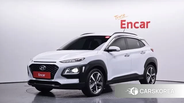 Hyundai Kona 2018 Белый из Кореи