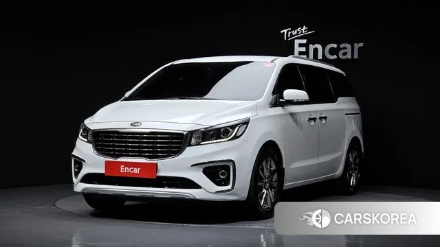 Kia The New Carnival 2019 Белый из Кореи