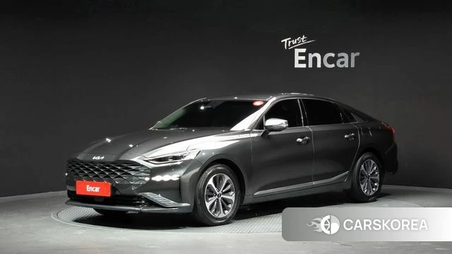 Kia K8 Hybrid 2021 Серый из Кореи