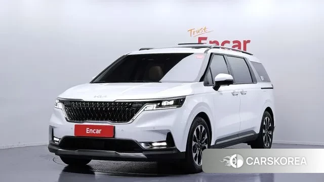 Kia Carnival 4th generation 2023 Белый из Кореи