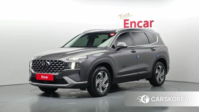 Hyundai The New Santa Fe 2022 Серый из Кореи
