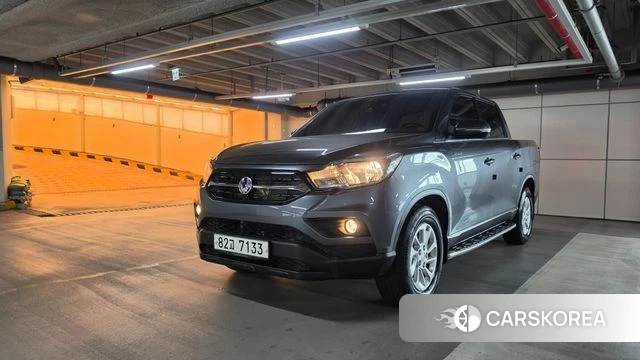 Ssangyong Rexton Sports 2020 Серый из Кореи