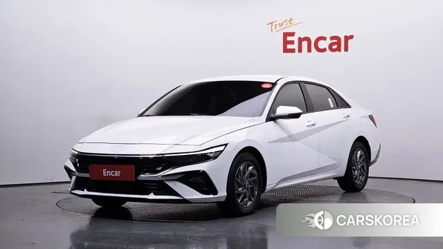Hyundai The New Avante (CN7) 2024 Белый из Кореи