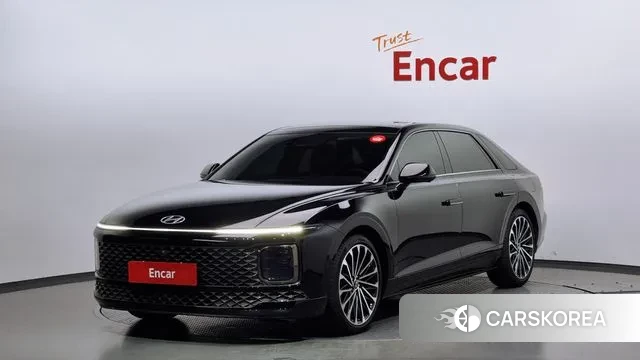 Hyundai Grandeur (GN7) 2023 Черный из Кореи