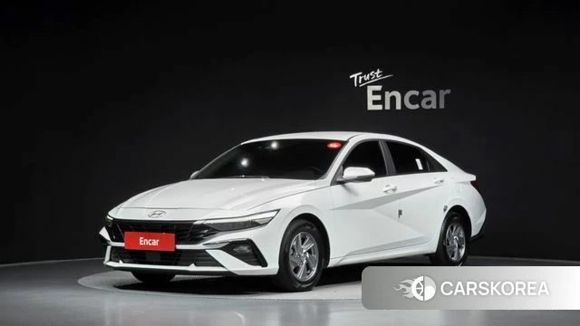 Hyundai The New Avante (CN7) 2023 Белый из Кореи