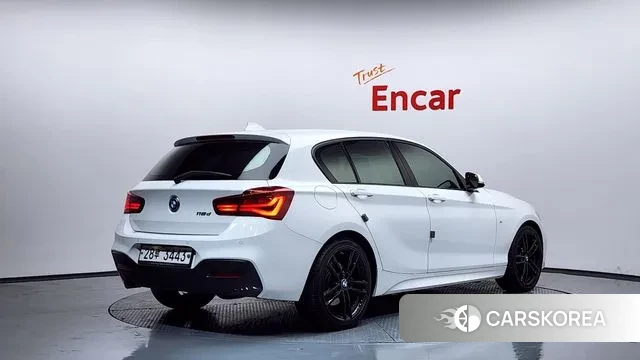 BMW 1 Series (F20) 2018 Белый из Кореи