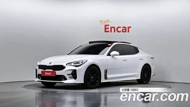 Kia Stinger 2018 Белый из Кореи