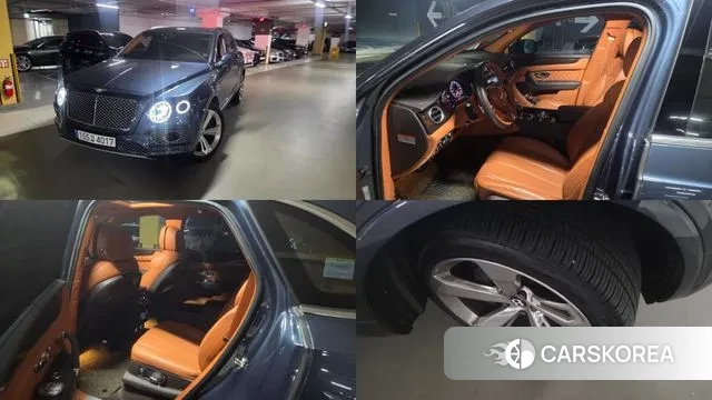 Bentley Bentayga 2018 Синий из Кореи