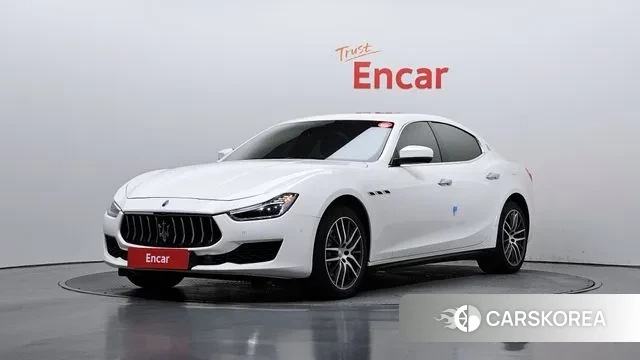 Maserati Ghibli 2020 Белый из Кореи