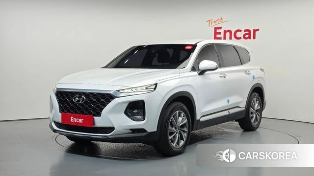 Hyundai Santa Fe TM 2020 Белый из Кореи
