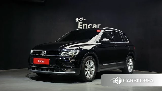 Volkswagen Tiguan second Generation 2018 Черный из Кореи