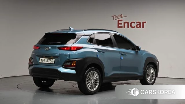 Hyundai Kona 2019 Небесно-голубой из Кореи