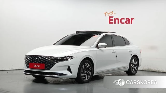 Hyundai The New Grandeur IG Hybrid 2022 Белый из Кореи