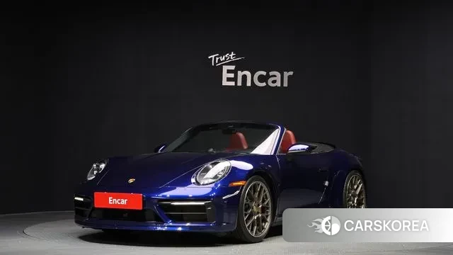 Porsche 911(992) 2020 Синий из Кореи
