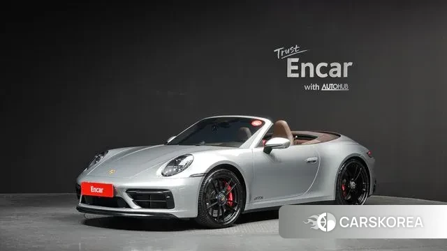 Porsche 911(992) 2022 Серебристо-серый из Кореи
