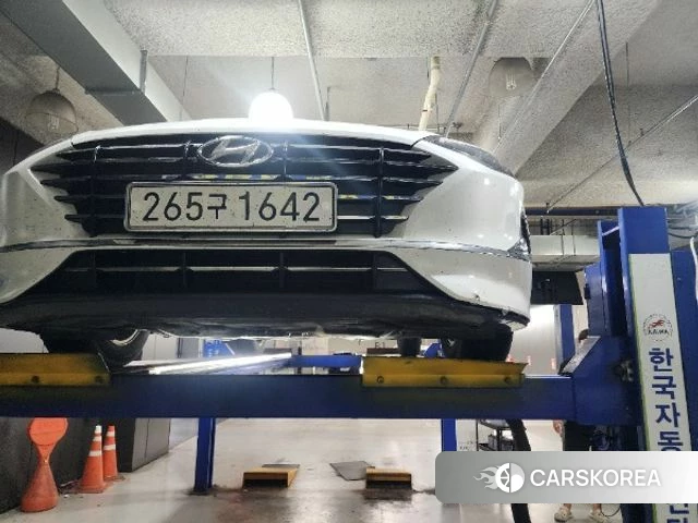 Hyundai Sonata (DN8) 2019 Белый из Кореи