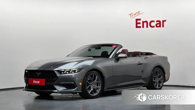 Ford Mustang 7th Generation 2024 Серый из Кореи