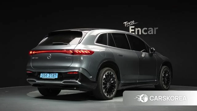Mercedes-Benz EQS SUV X296 2023 Серый из Кореи